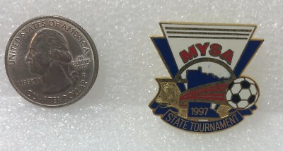 1997 MYSA Minnesota Soccer State Tournament Pin
