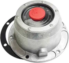 Aluminum Hub Cap for Trailer & Steer Axle Rep: Stemco 340-4195, 3434195