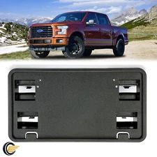 For 15-17 FL3Z17A385A Ford F150 Front Bumper License Plate Bracket Mount Holder