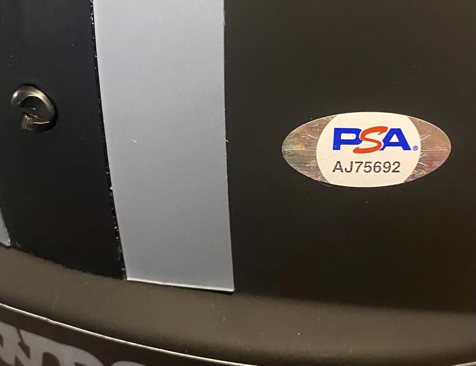 ROGER STAUBACH SIGNED DALLAS COWBOYS ECLIPSE F/S FOOTBALL HELMET PSA/DNA HOF - Image 3 of 4