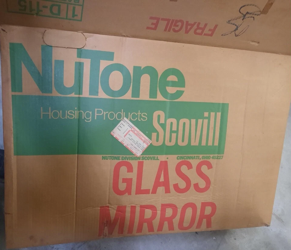 Медовый дубовый медицинский шкаф для ванной NuTone Scovill, ВИНТАЖНЫЙ (D-115) FS - Изображение 4 из 4