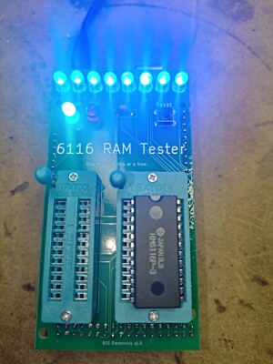 6116 RAM Tester SRAM Arduino Mega 2560 Shield Kit DIY Solder Test Module