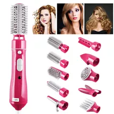 7 in 1Multi-functional Hot Air Comb Dry  Care One Step Hair Dryer Salon Collec