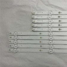 10pcs/Kit LED strips for INSIGNIA 55 TV NS-55DF710NA19 E4SW5518RKU LB55135