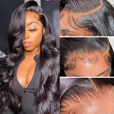 HD Lace Front Wigs Human Hair Body Wave 13X6 Lace Frontal  display picture 2