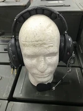 Avcomm AC-454 PNR Aviation Headset DUAL COMM