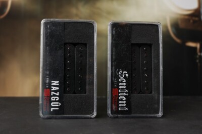 SEYMOUR DUNCAN Nazgul & Sentient 7 String Set Uncovered Black 