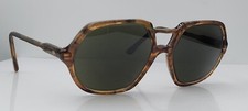 Vintage Ultra Brown Oval Horn-Rimmed Sunglasses FRAMES ONLY