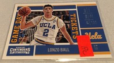 2017-18 Contenders Draft Basketball Lonzo Ball UCLA Bruins Game Day Tickets #2