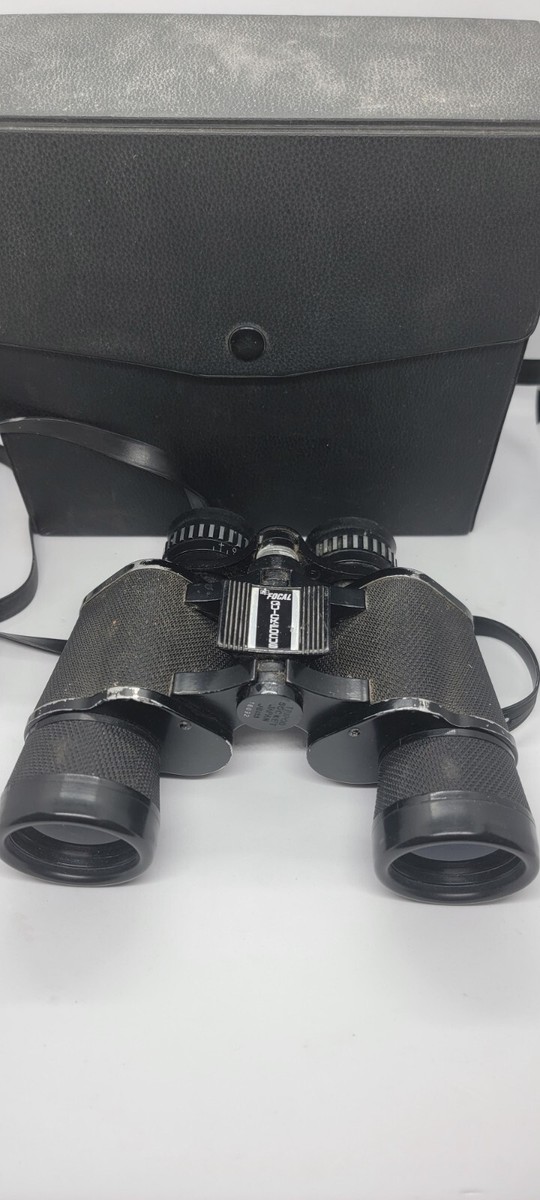 Vintage Binoculars Kmart FOCAL Siam Cat Optics 8x40 wide angle 9' 1000yrds