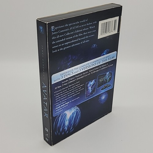 James Cameron's AVATAR Extended Collector's Edition 3-Disc DVD Set - Picture 2 of 6