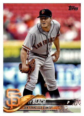 2018 Topps 165 Ty Blach   San Francisco Giants