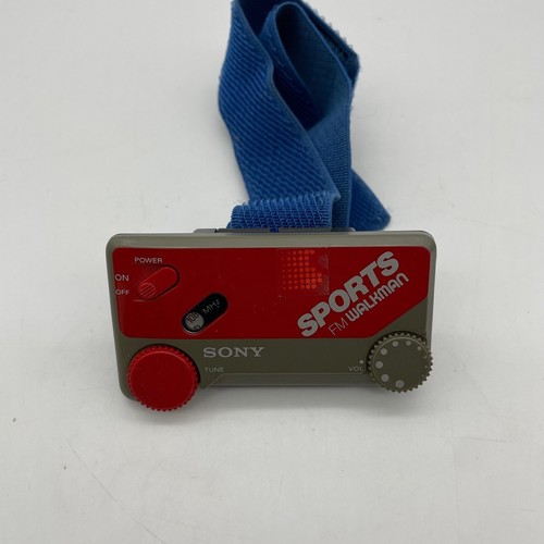 Sony Sports FM Walkman SRF-F1 With Band- Untested, No Charger