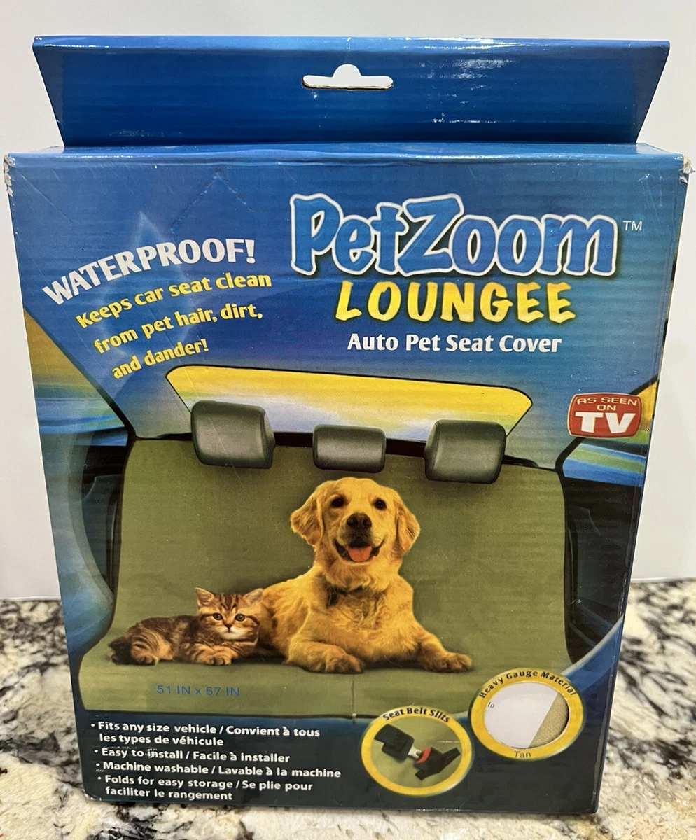 Car Pet Seat Cover Pet Zoom Loungee Auto Black Waterproof 51
