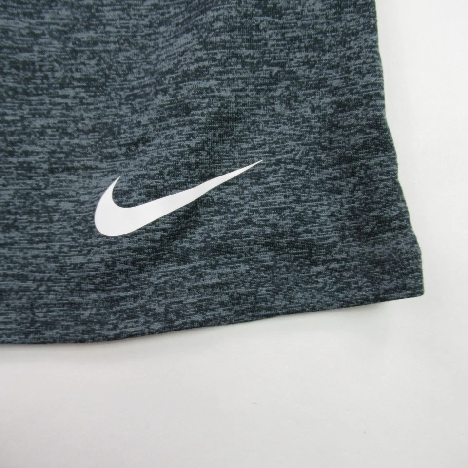 Nike Shirt Mens Medium Short Sleeve Crew Neck Workout Green Swoosh - Image 3 of 4