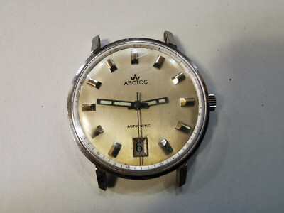 Vintage RARE SWISS MADE MEN WATCH ARCTOS AUTOMATIC