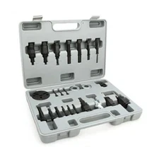 24Pcs Car Automotive A/C Compressor Clutch Hub Puller Remover Installer Set