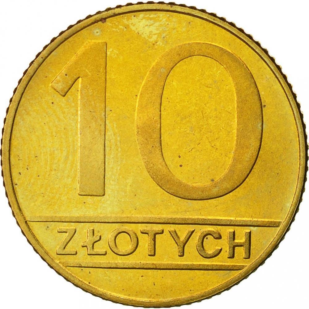 Polish Coin | 10 Złotych | Eagle | Poland | 1989 - 1990 | eBay