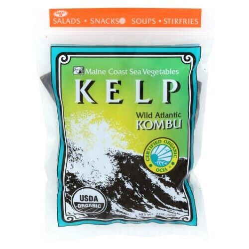 Kelp con Atlantic Kombu 2 OZ por Maine Cost verduras marinas - Imagen 1 de 1