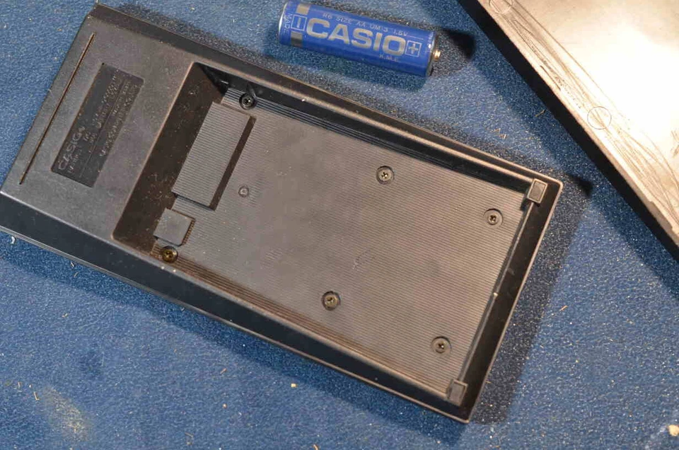 Casio fx-180PA calculatrice vintage programmable avec sa pile CASIO originale - Photo 2/3