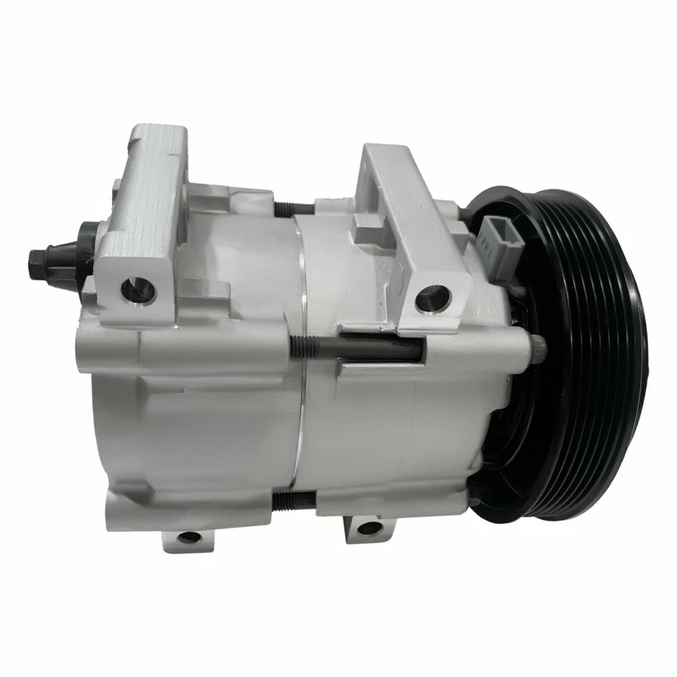 Nuevo compresor de aire acondicionado Ryc EH122 para camioneta Ford F-150 90-95 4,9 L XL Foto 2 de 4