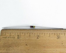 Lot of (50) Allen Bradley RCR07G820JS Carbon Composition Resistors 82 Ohms 1/4W