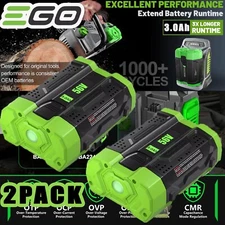 2-PACK 56V 2.5Ah Lithium Battery for EGO 56V Battery BA1400T BA1400 BA2240