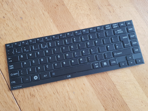 Toshiba Portege R830 Keyboard UK Layout