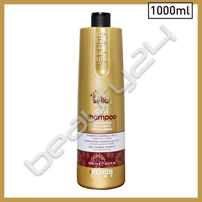 SELIAR 1000ml Professionelles Lockenkontrollshampoo mit Honig und Arganöl wellige Haarpflege