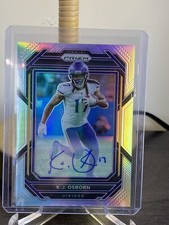 2022 Panini Prizm K.J. Osborn Silver Prizm Auto! #191