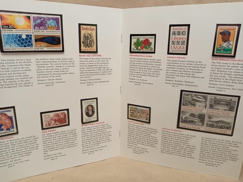 USPS Stamps Commemorative Mint Sets 1979 1980 1982 1984 CS18 - Picture 4 of 5