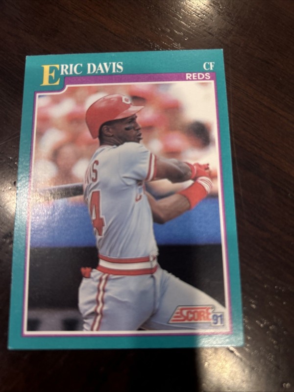 1991 Score - Eric Davis #137