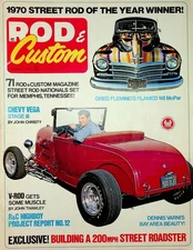 Rod and Custom Magazine Vol. 19 #3 VG 1971 Low Grade