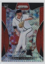 2019 Panini Prizm Tier III Red Mojo Prizm 234/299 Chad Sobotka #283 0q3