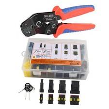 355Pcs 26 Sets Waterproof Automotive Wire Connectors 355PCS Connectors Crimper