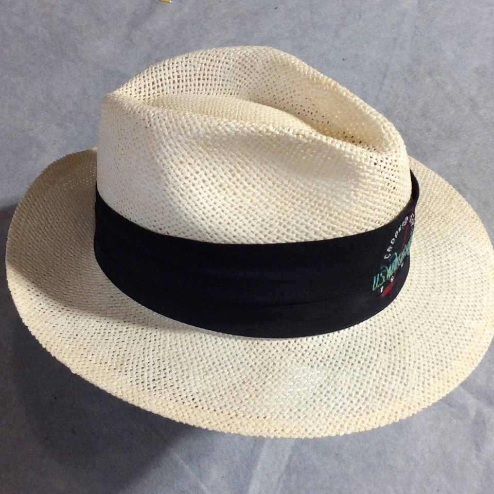 Vintage 1993 PGA US Women's Open Golf Tournament Crooked Stick Straw Hat Texace - Image 4 of 4