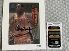 ELGIN BAYLOR LOS ANGELES LAKERS SIGNED AUTOGRAPH 8X10 HoF PHOTO JSA COA