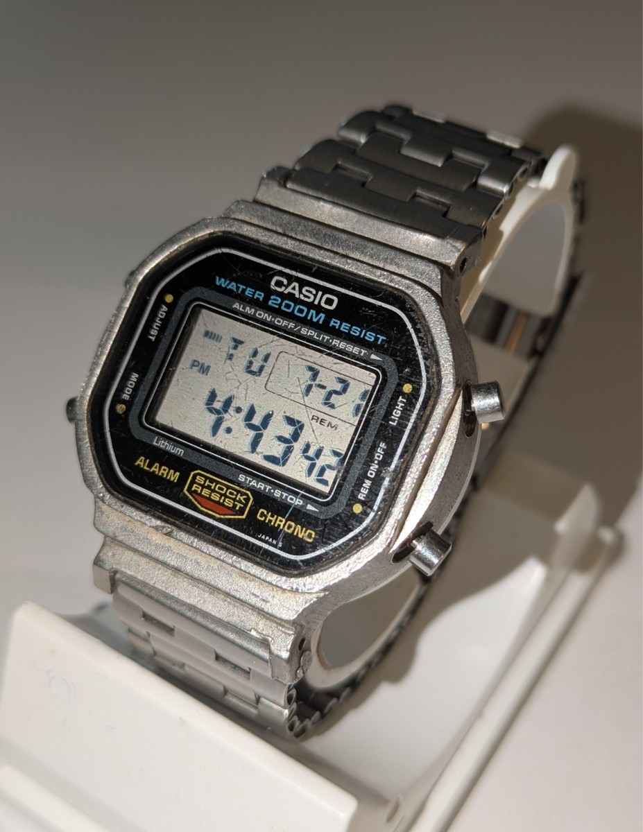 Casio DW-5600/Module 691 Vintage Men's S/S Digital Diver 200M