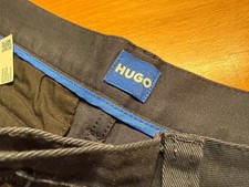 HUGO Boss Chino Hose dunkelblau – Relaxed Fit – Größe 31/32