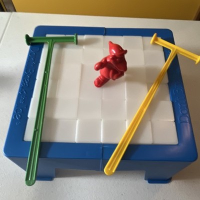 Milton Bradley Don't Break the Ice Game Mallets Red Figure Instructions Age 3+