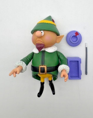 2002 PMT Hermey Elf Rudolph Red Nosed Reindeer Figure Complete w Accessories