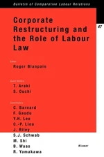 Blanpain - Corporate Restructuring and the Role of Labour Law - New pa - X555z