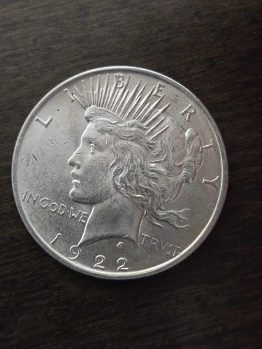 1922 Peace 90% Silver Dollar Gem BU Beautiful Coin!