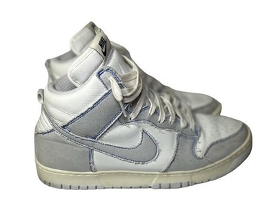 Nike Dunk High 1985 Blue Denim White Grey Sneakers Men s Size 12 DQ8799-101