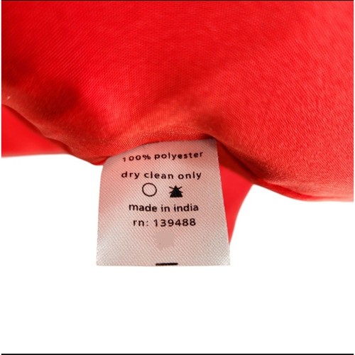 mnml Bubble Puffer Jacket M Men Red 26x26 Heavyweight Streetwear Full Zip READ - Picture 5 of 11