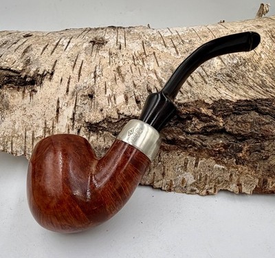 Eminent Classic Briar Danish Design 616, 6mm Acryl Mundstück, Estate Pfeife