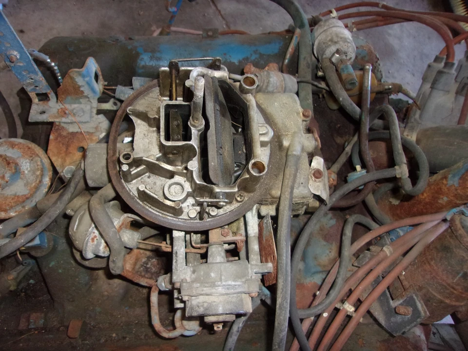 AMC Jeep CJ Cherokee Javelin 360 V8 motor montaje motor 1979 J10 Foto 2 de 4