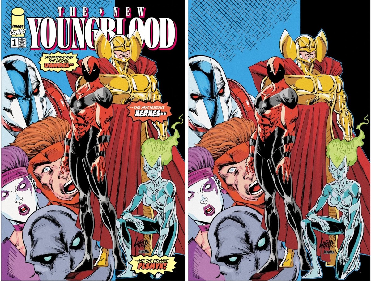 YOUNGBLOOD #1 (2ND PRINT ROB LIEFELD MAIN/VIRGIN VARIANT SET)(2025