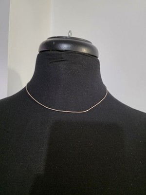 Paola Romeo Sterling Silber Schlangenkette Halskette 925 Italien 16''