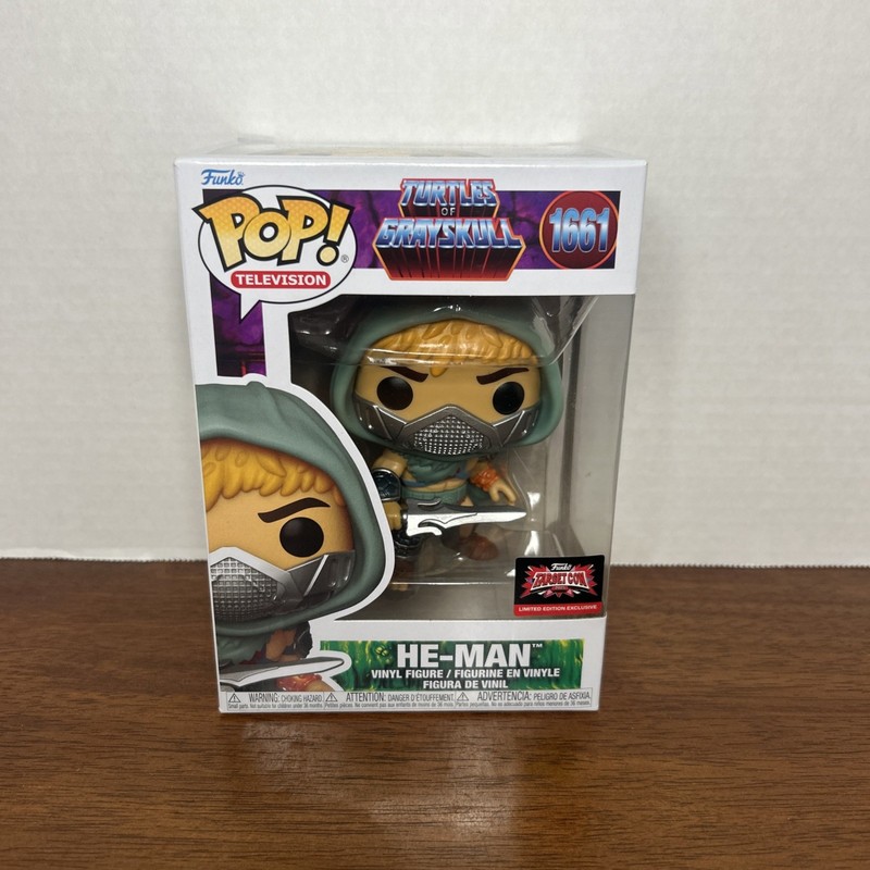Funko Pop! Turtles Of Grayskull He-man Target Exclusive #1661